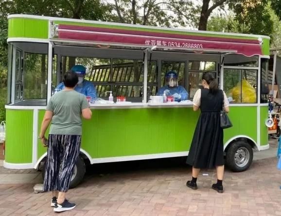濟南市中區“愛心核酸檢測車”亮相十六里河街道